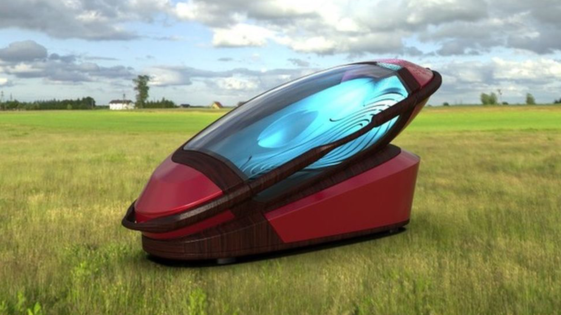  The pod can be 3D printed and placed anywhere - BBC